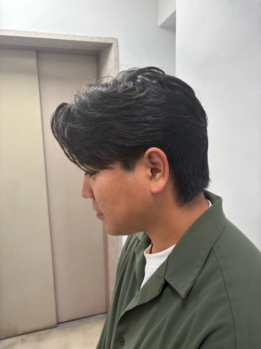 パーマ メンズ カット パーマ 【横浜1似合わせ 職人】昇陽のヘアスタイル