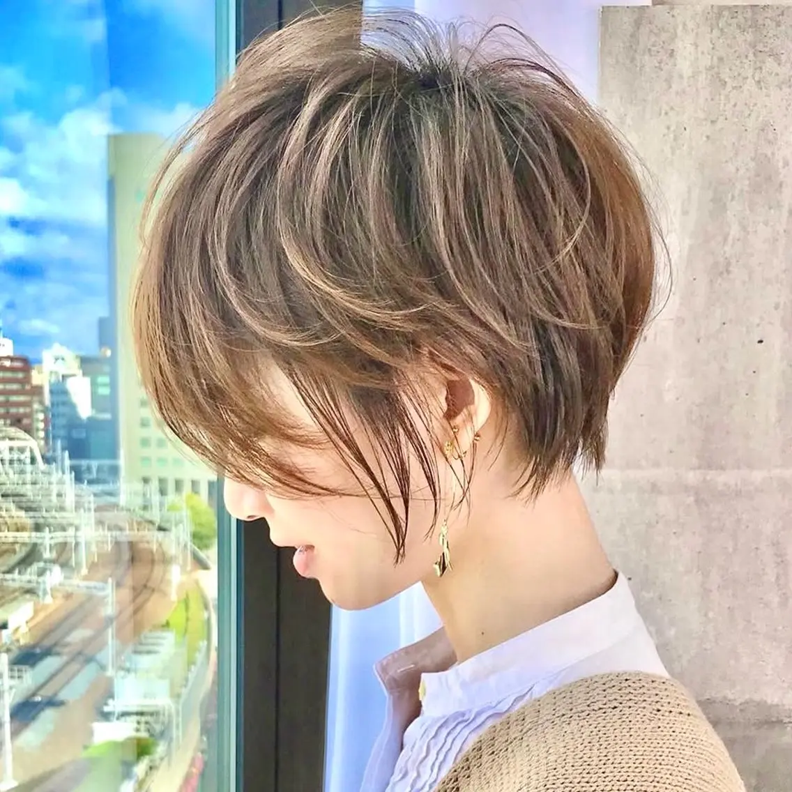 ショート ショート似合わせ特化 /谷町/妃菜🎀のヘアスタイル