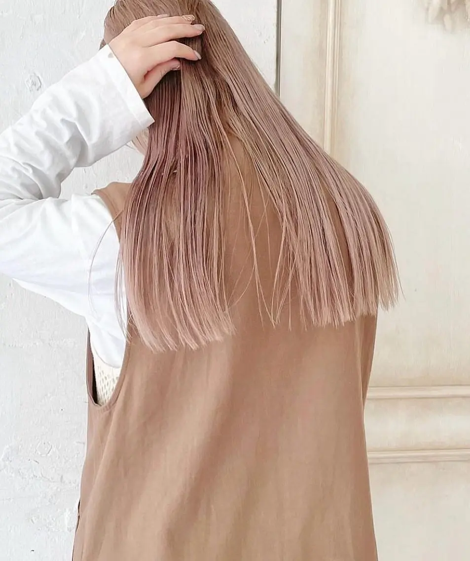 セミロング カット トリートメント SCENE 髪質改善 シーンのヘアスタイル
