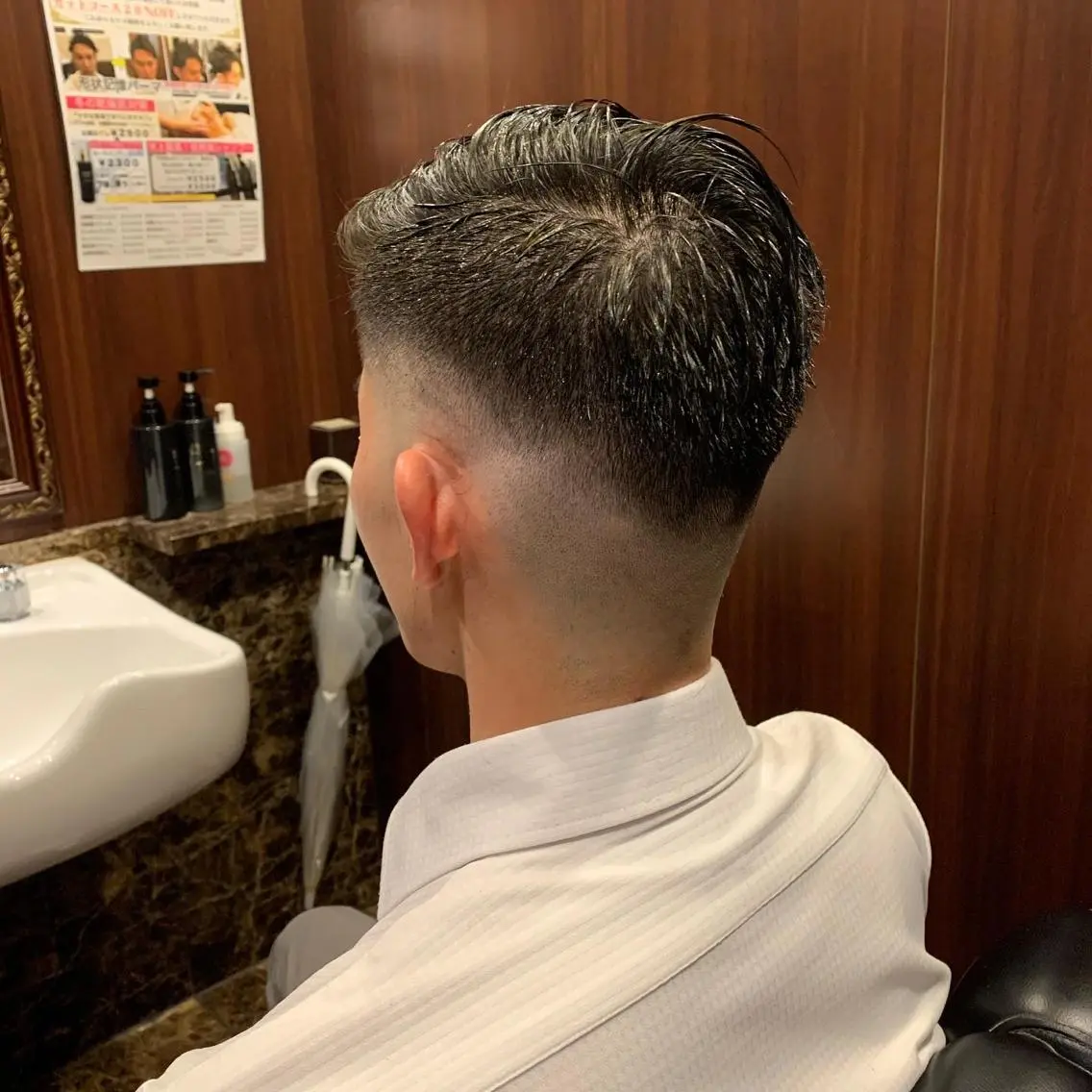 ショート メンズ 羽木 隆徒のヘアスタイル