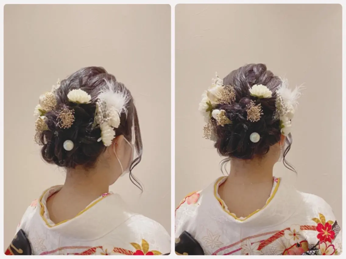 ヘアアレンジ 成人式 ヘアセット Total beau ty  Noaloのエステ・リラクイメージ