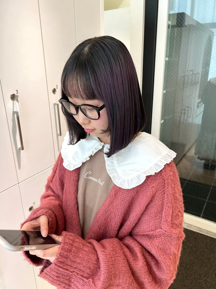 ロング カラー ♡ParveMix NANO♡のヘアスタイル