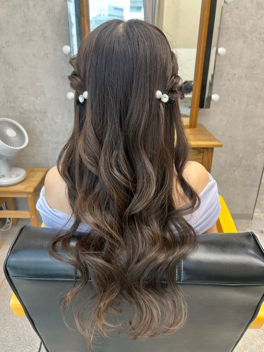 ロング ヘアセット GiseL yumaのヘアスタイル
