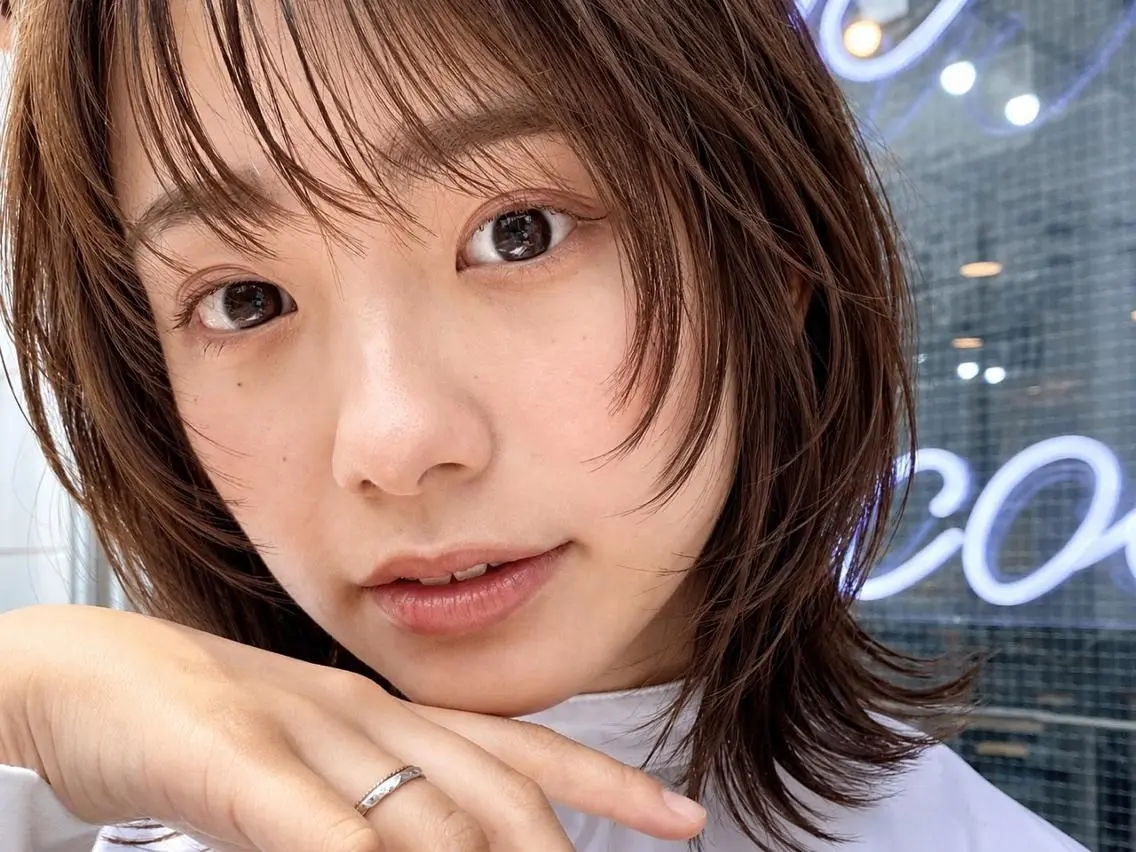 カラー ブラウンカラー ボブ カット ヘアカラー LoRE hairのヘアスタイル