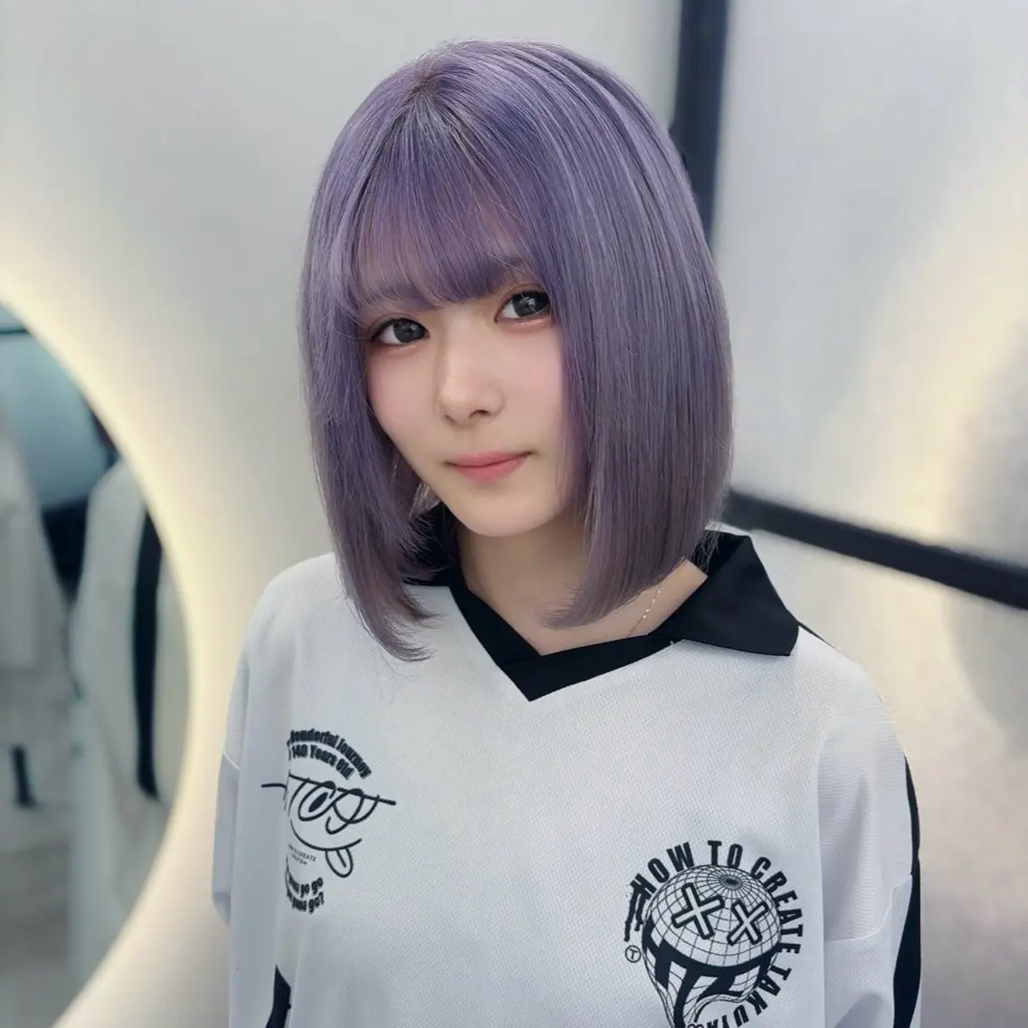 ミディアム カラー ヘアカラー Ren. 🦋デザインカラーのヘアスタイル