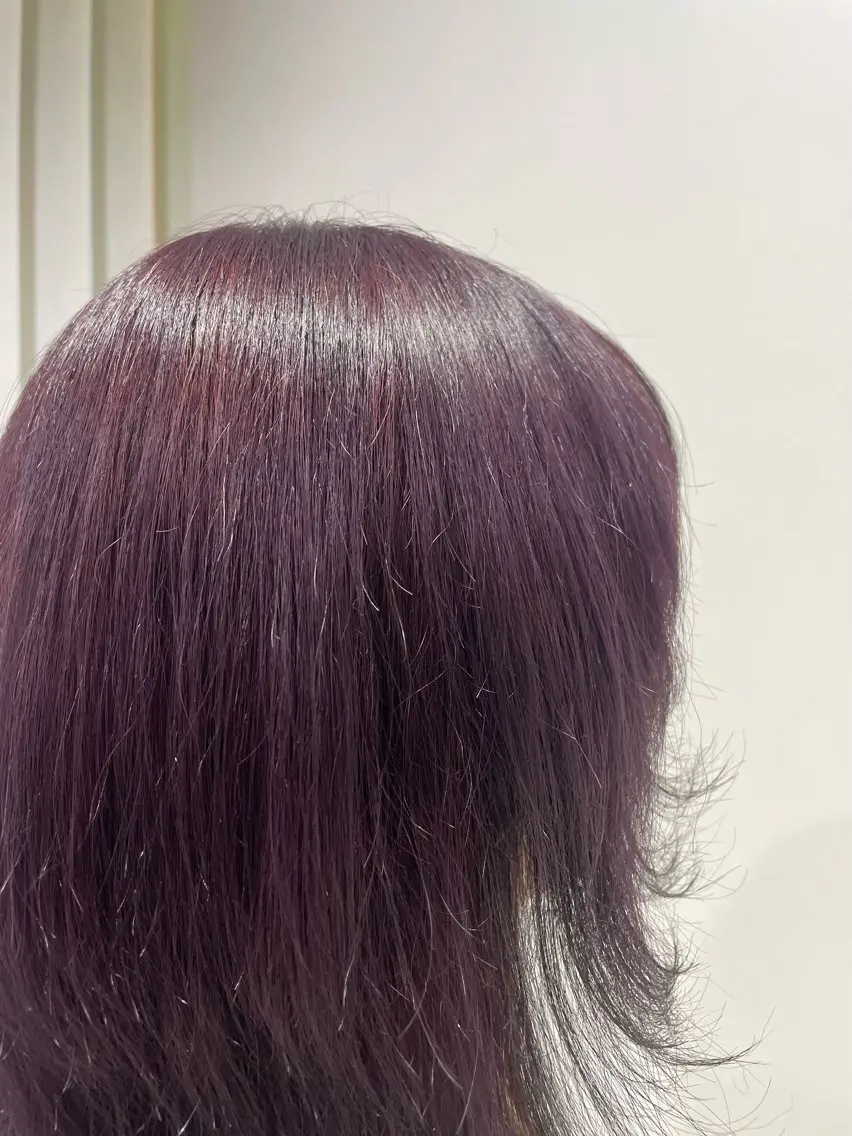 カラー ブリーチ たけみ りさのヘアスタイル
