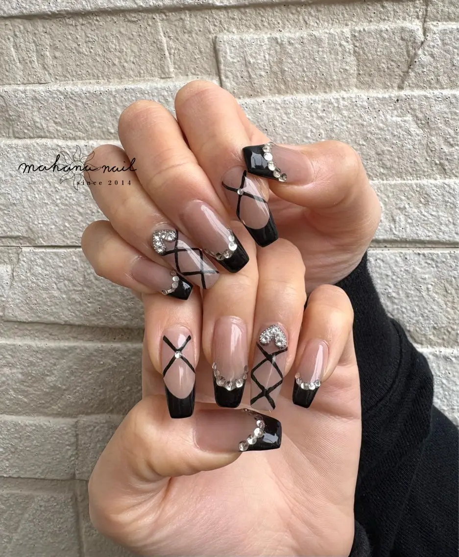 ネイル ロングネイル mahana nailのネイルデザイン