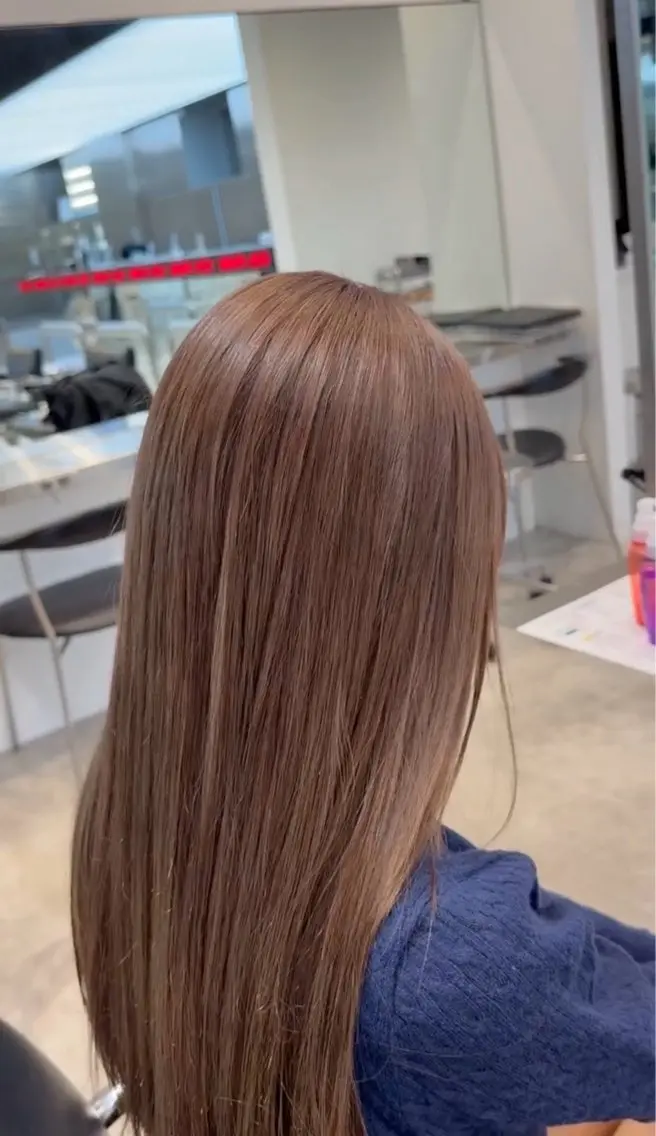 セミロング カラー fifth park 六反穂 龍介のヘアスタイル