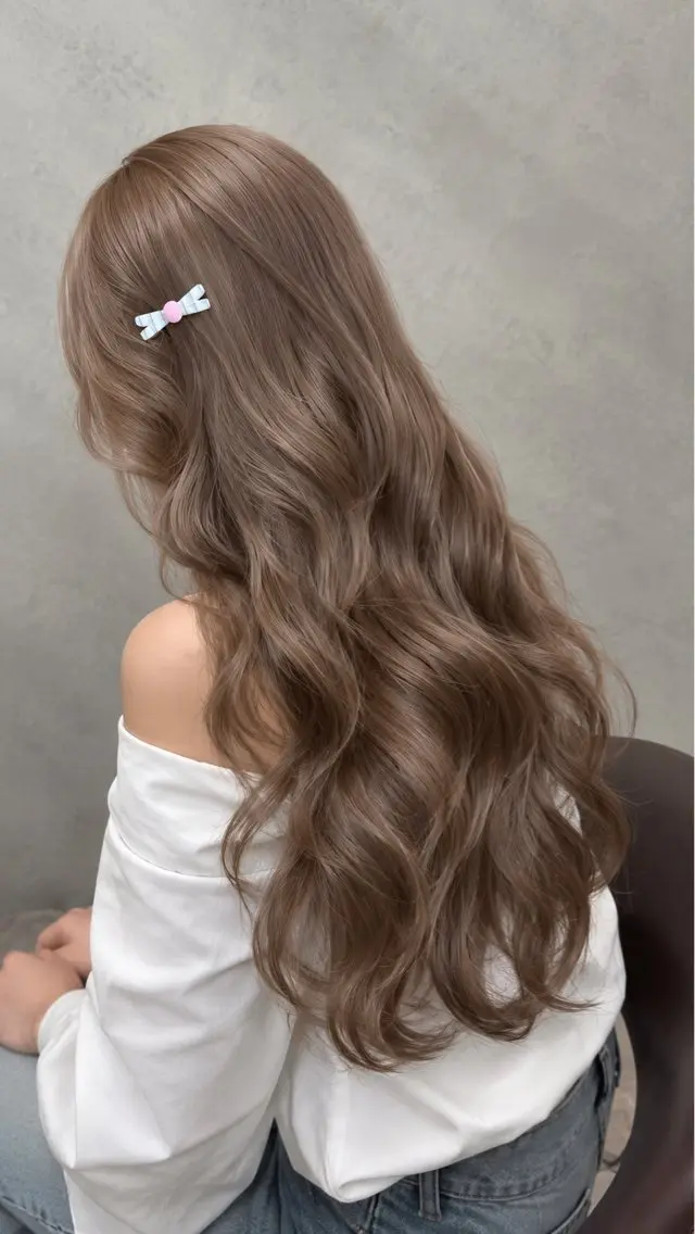 ロング カラー ヘアカラー 🤍ワンホンヘア ayaha🤍のヘアスタイル