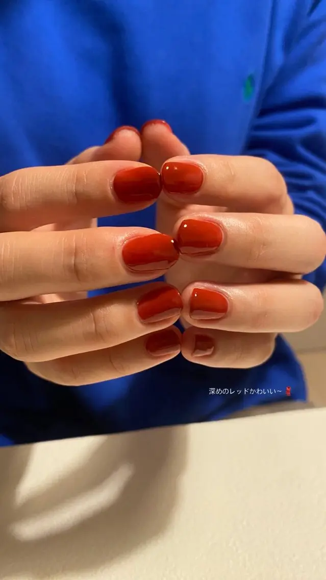 ネイル ワンカラーネイル umi nailのネイルデザイン