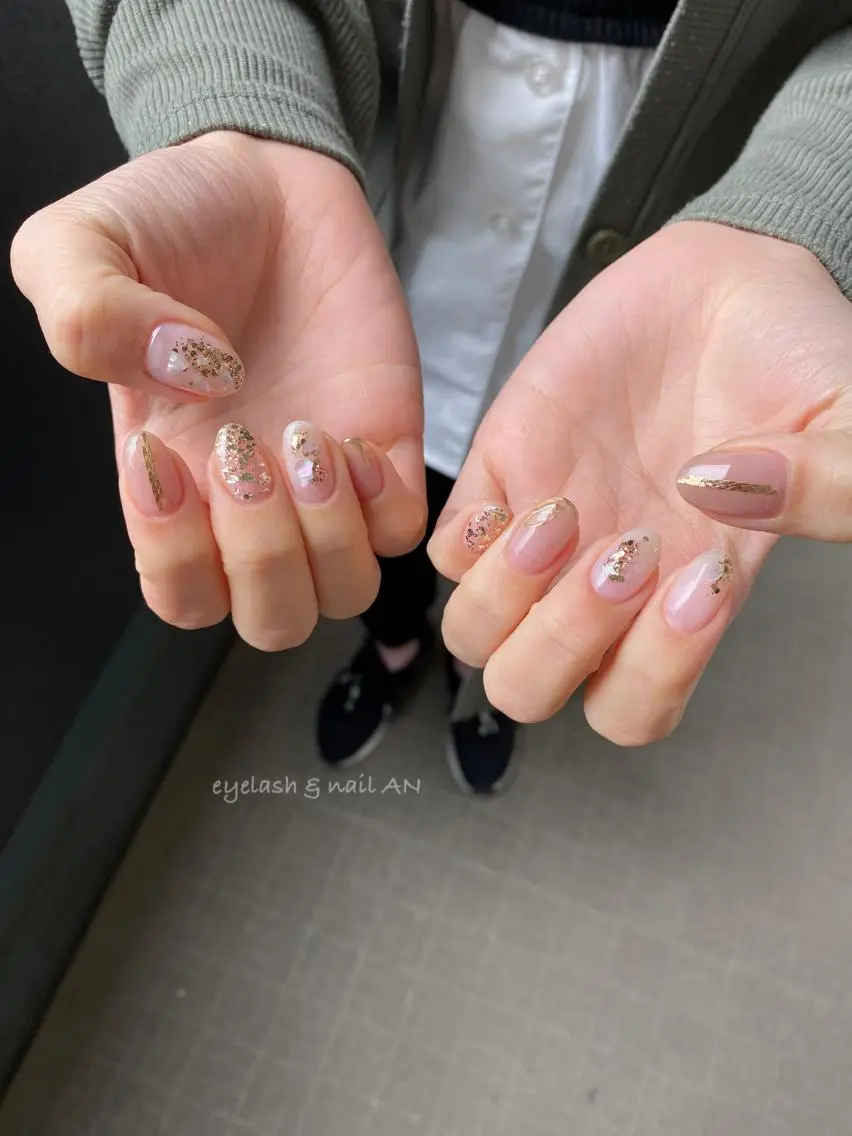 ハンド👐ニュアンスデザイン✴︎当店人気NO.1メニュー!デザインお悩みの方もこちら💁🏻♀️の写真