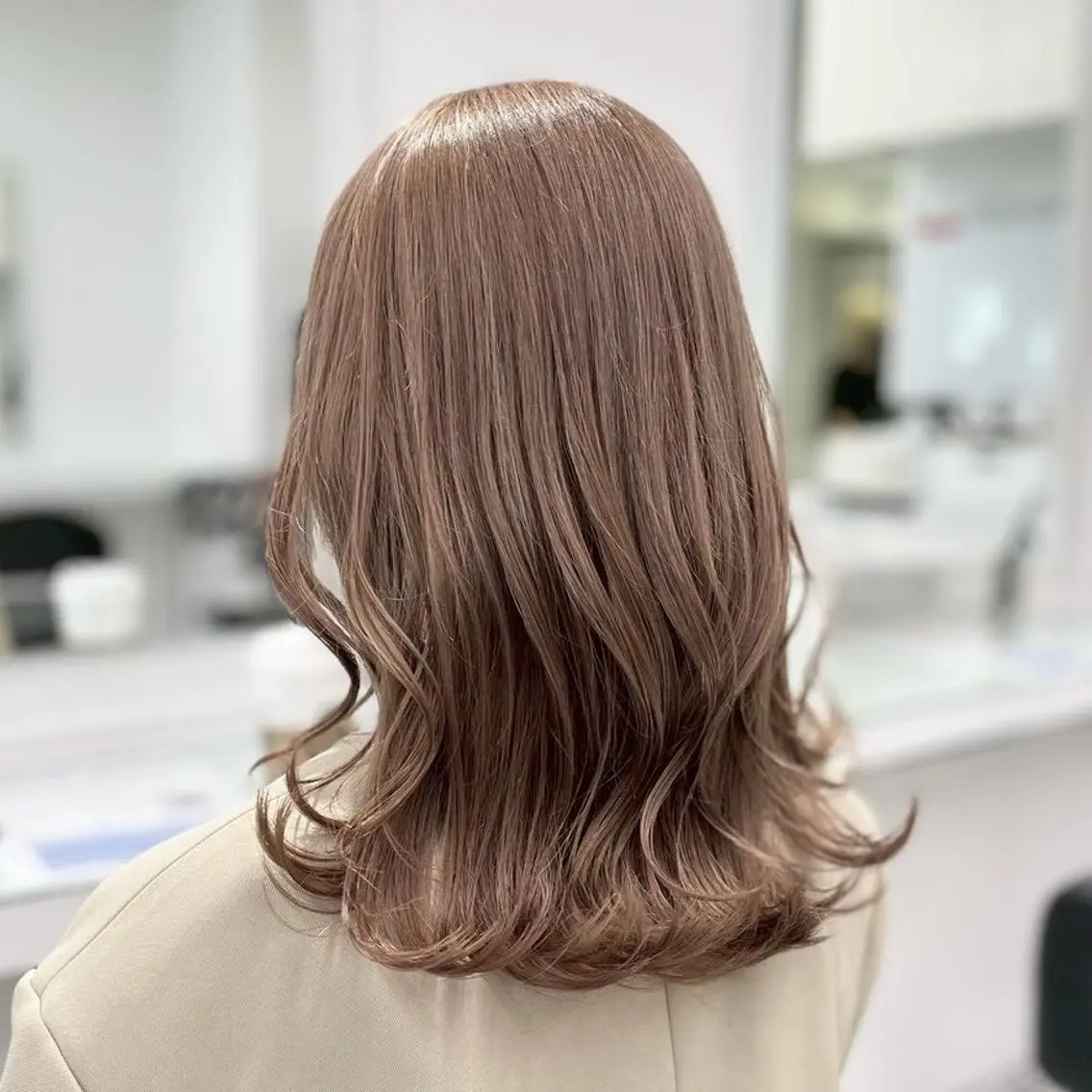 カラー 🫧🪽大人かわいい 透明感/銀座🪽🫧のヘアスタイル