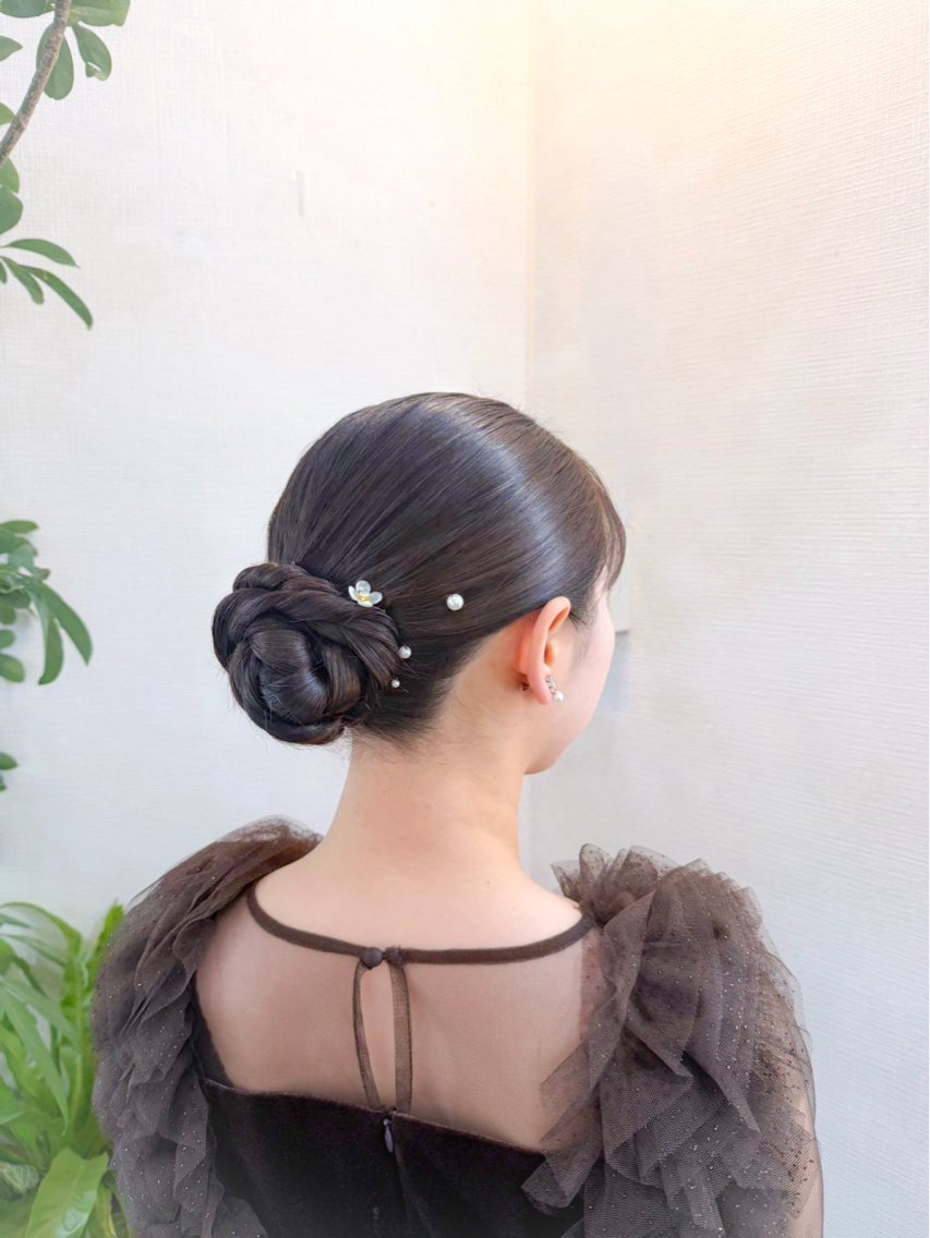 ヘアアレンジ ヘアセット hair make もりした ゆうのヘアスタイル