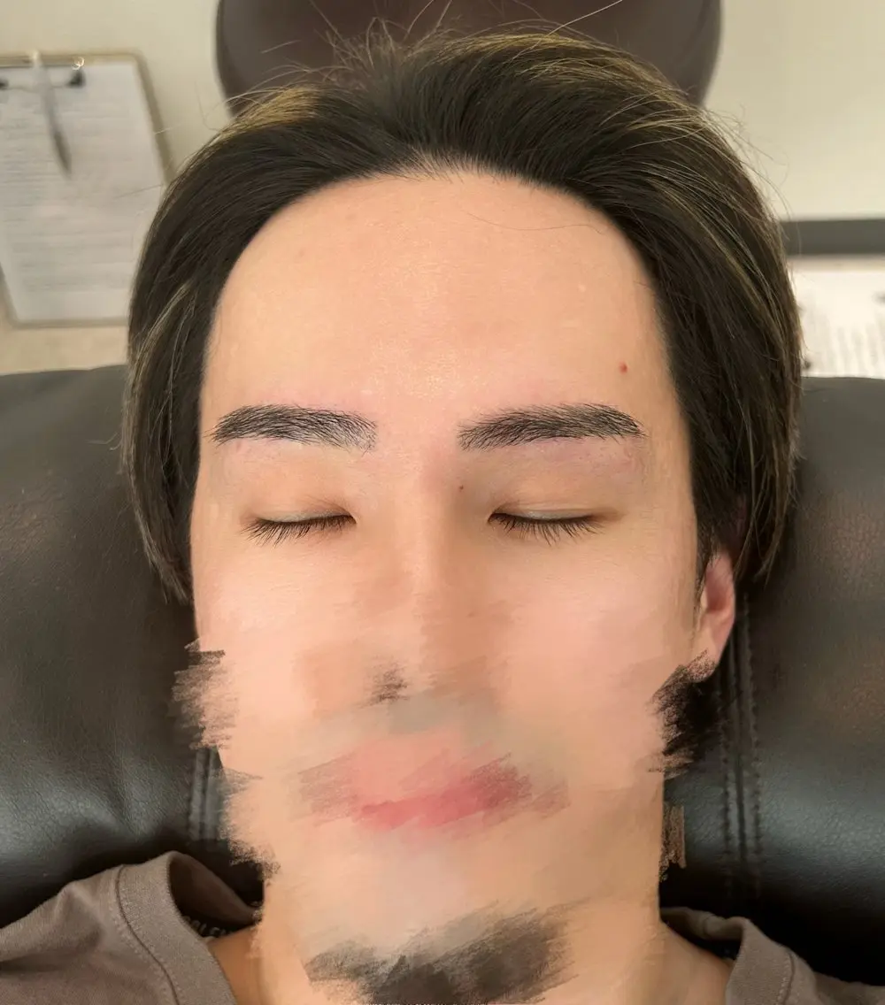 眉毛ワックス【男性🚹】の写真