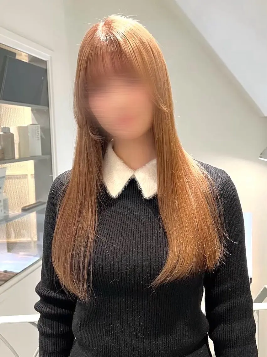 ロング カラー MOMOKA LUCK TOKYOのヘアスタイル