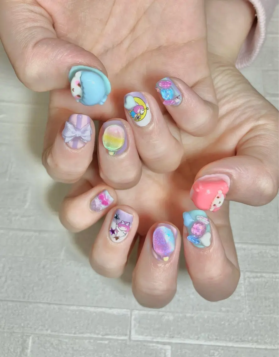 ネイル Liennail 持込デザインやり放題のネイルデザイン