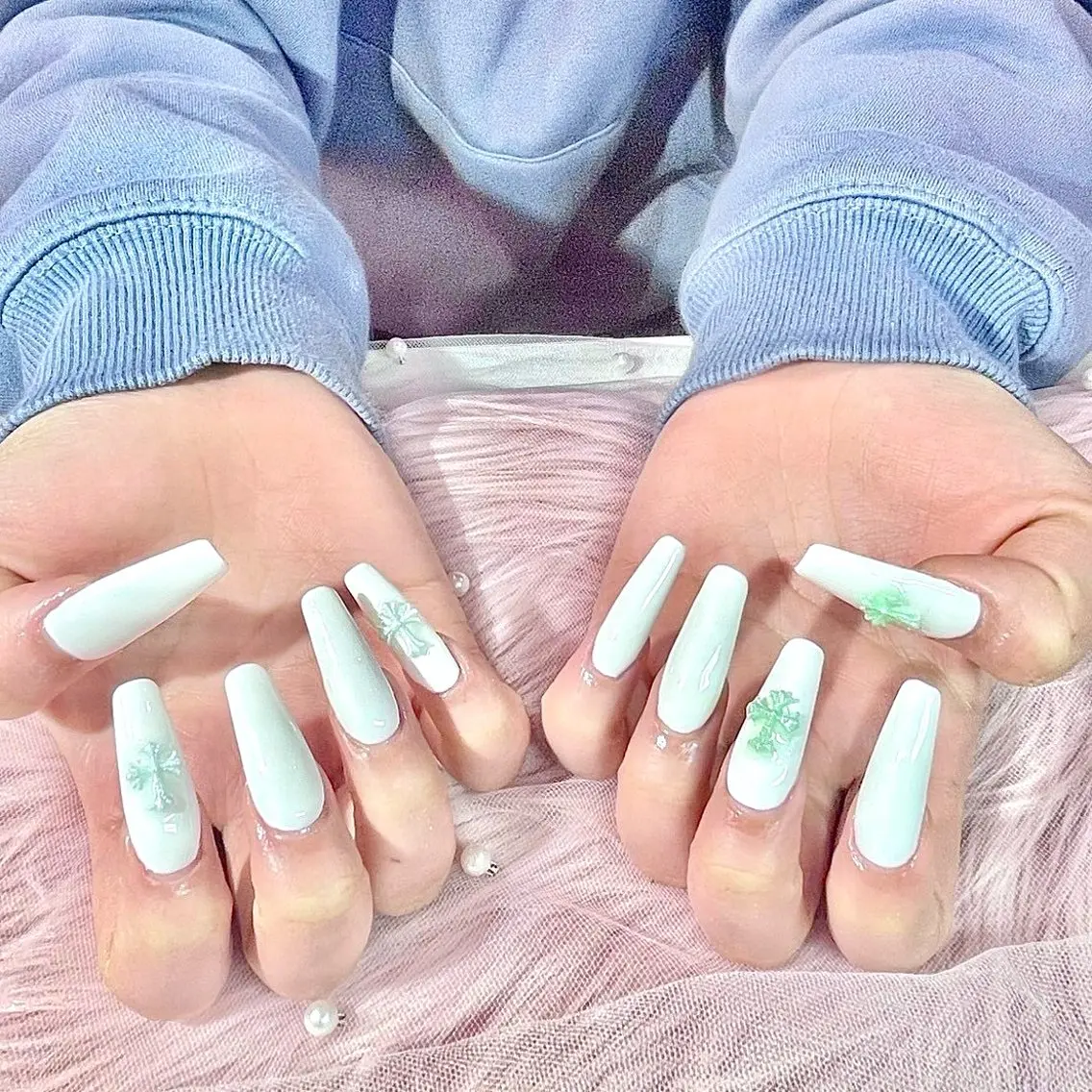 ネイル ワンカラーネイル ハンドネイル Jr.ネイリスト🤍 【Alissa】新栄のネイルデザイン