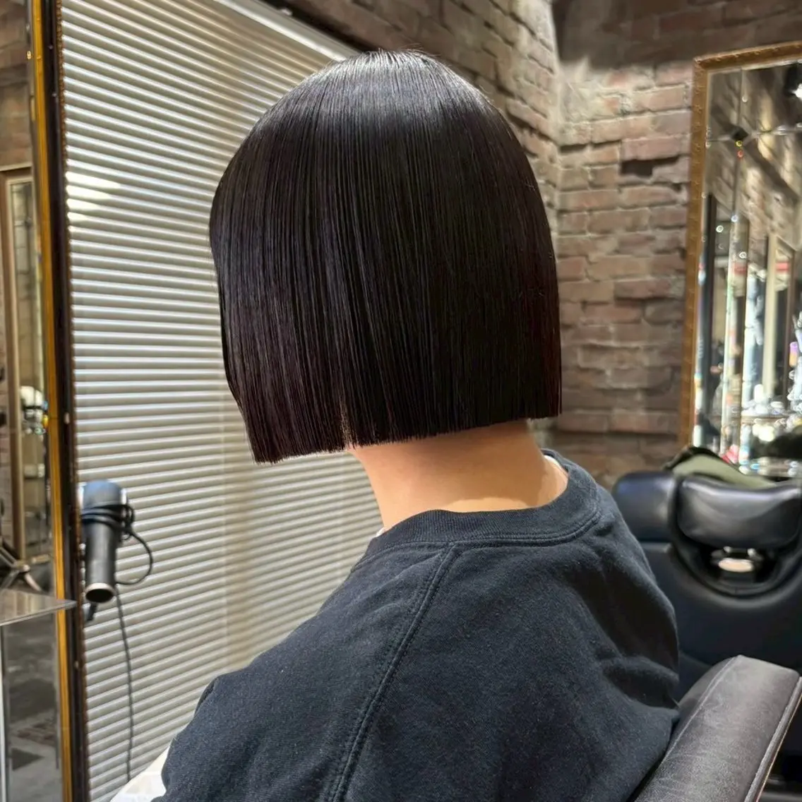 ミディアム ヘアカラー トリートメント 上野 峻典のヘアスタイル