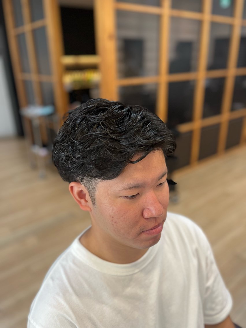パーマ メンズ カット パーマ NEIRO/ベージュ /グレージュのヘアスタイル