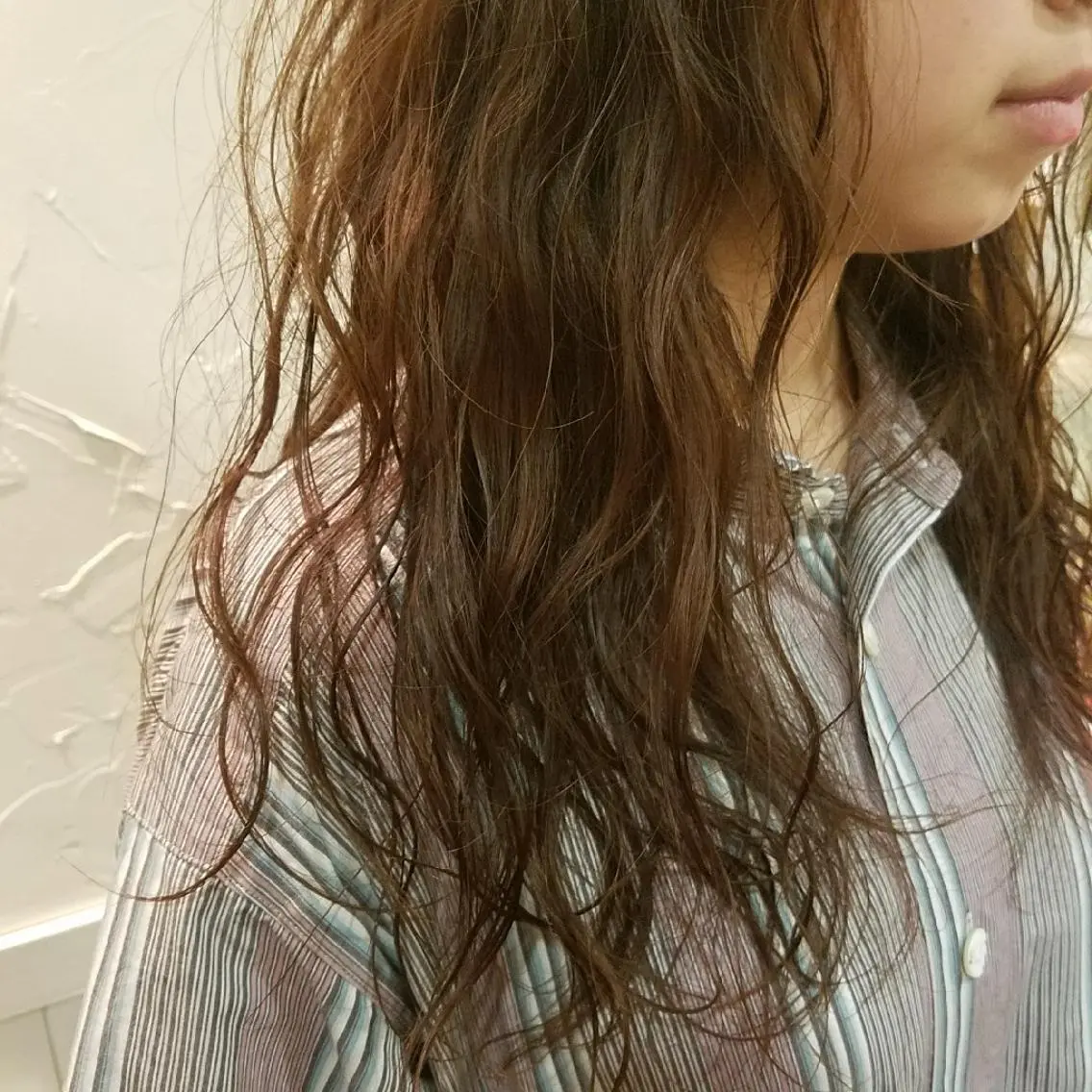 パーマ 🙃 透明感カラー/ボブのヘアスタイル