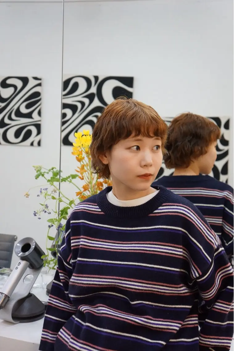パーマの写真