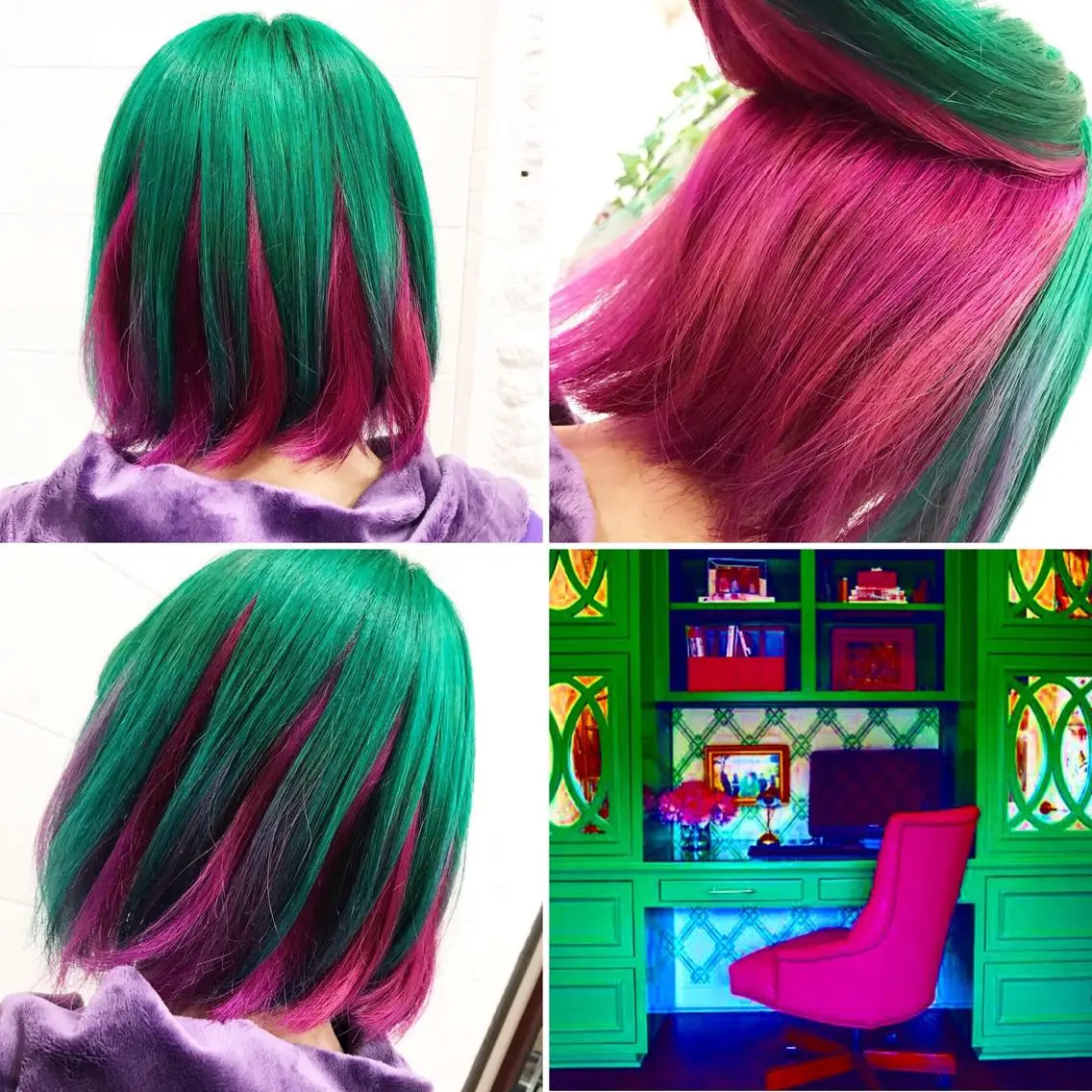 ミディアム カラー ヘアカラー トリートメント ✨️眉毛、派手髪、 ハイトーンShinの眉毛・アイブロウイメージ
