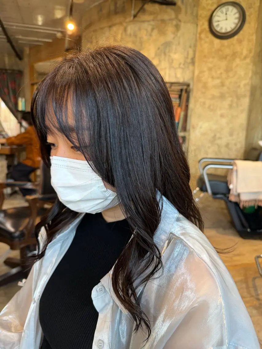 セミロング カラー ヘアアレンジ カット ヘアカラー トリートメント 🍀Ryosuke 🍀のヘアスタイル