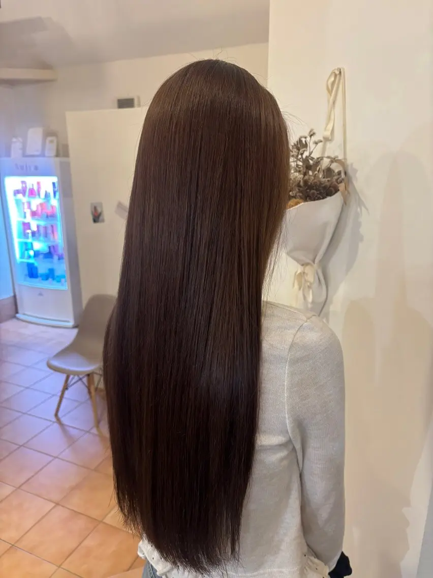 ロング カラー ヘアカラー lamiell学園 Runaのヘアスタイル
