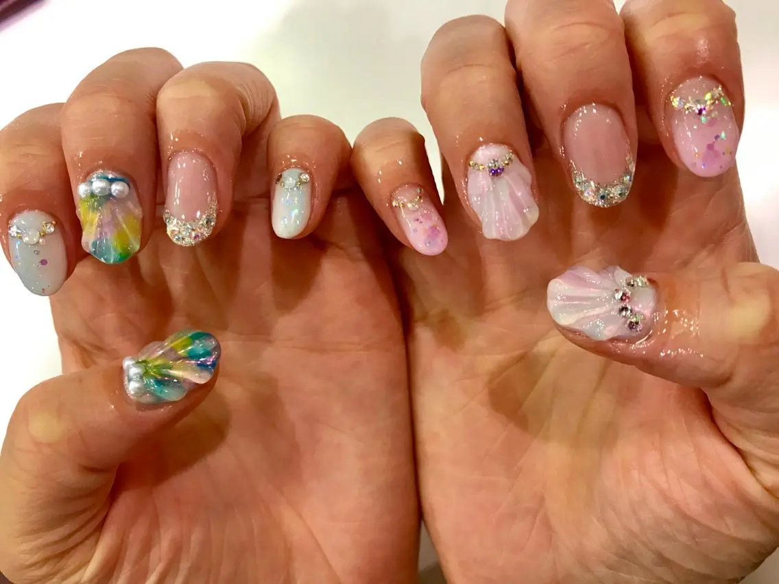 ネイル 持ち込み Charme. NOBUKOのネイルデザイン