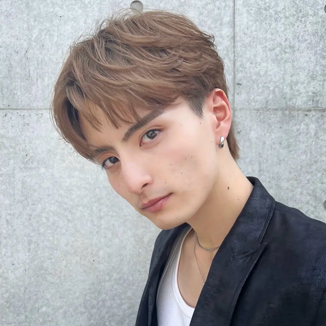 パーマ メンズ 渋谷サーフカール アメカジ美容師のヘアスタイル