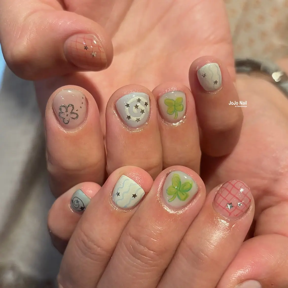 ネイル ハンドネイル MOKA.N / JOJO@三宮のネイルデザイン