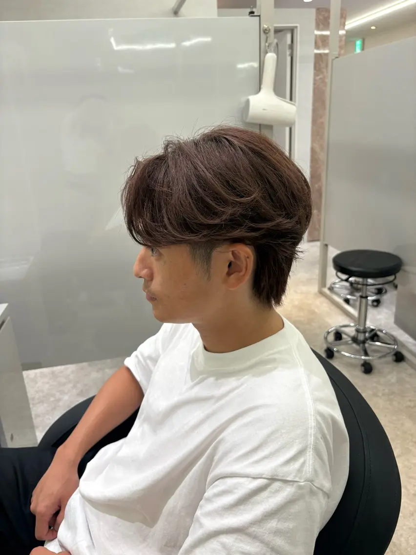 カラー メンズ よしえ /心斎橋カットカラーのヘアスタイル
