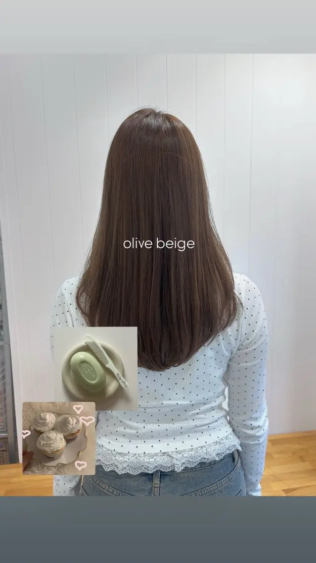 ロング カラー カット ヘアカラー トリートメント ブリーチなしWカラー /レイヤー🎀マリノのヘアスタイル