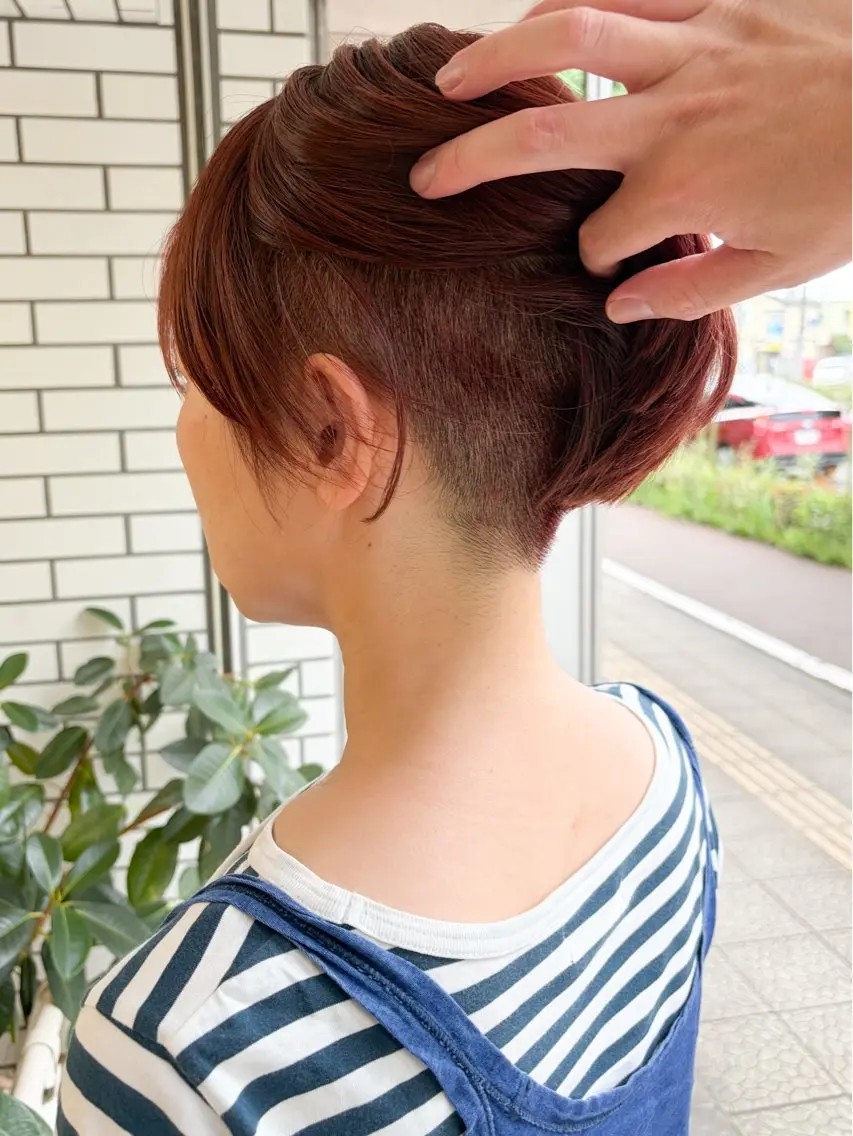 ショート ⭐️バッサリカット モデル募集⭐️佐野のヘアスタイル