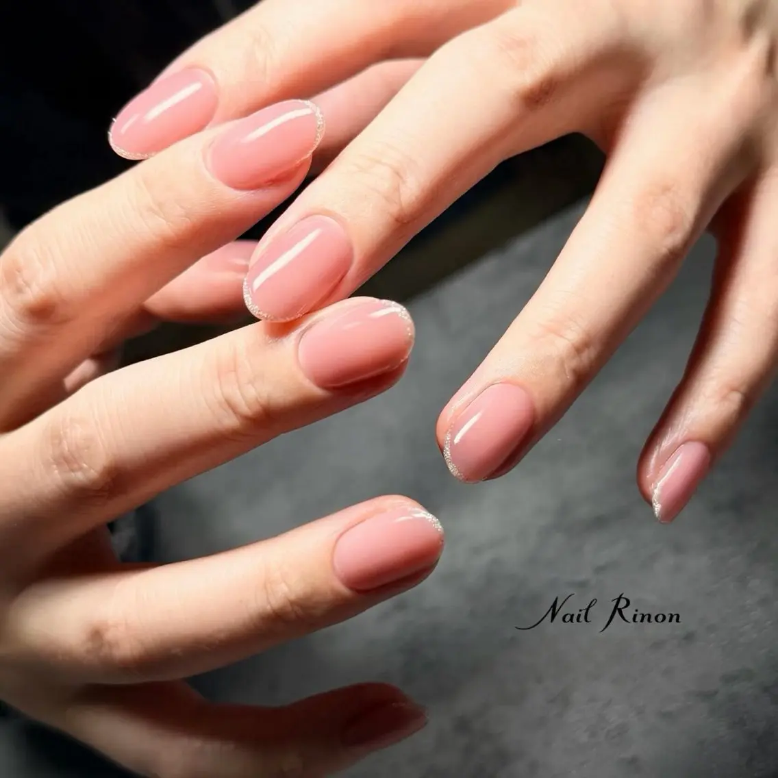 ネイル シンプルネイル ハンドネイル Nail Rinonのネイルデザイン