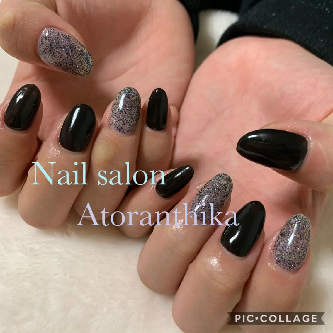 ネイル ラメ(グリッター) ハンドネイル Nail salon ✩ アトランティカのネイルデザイン