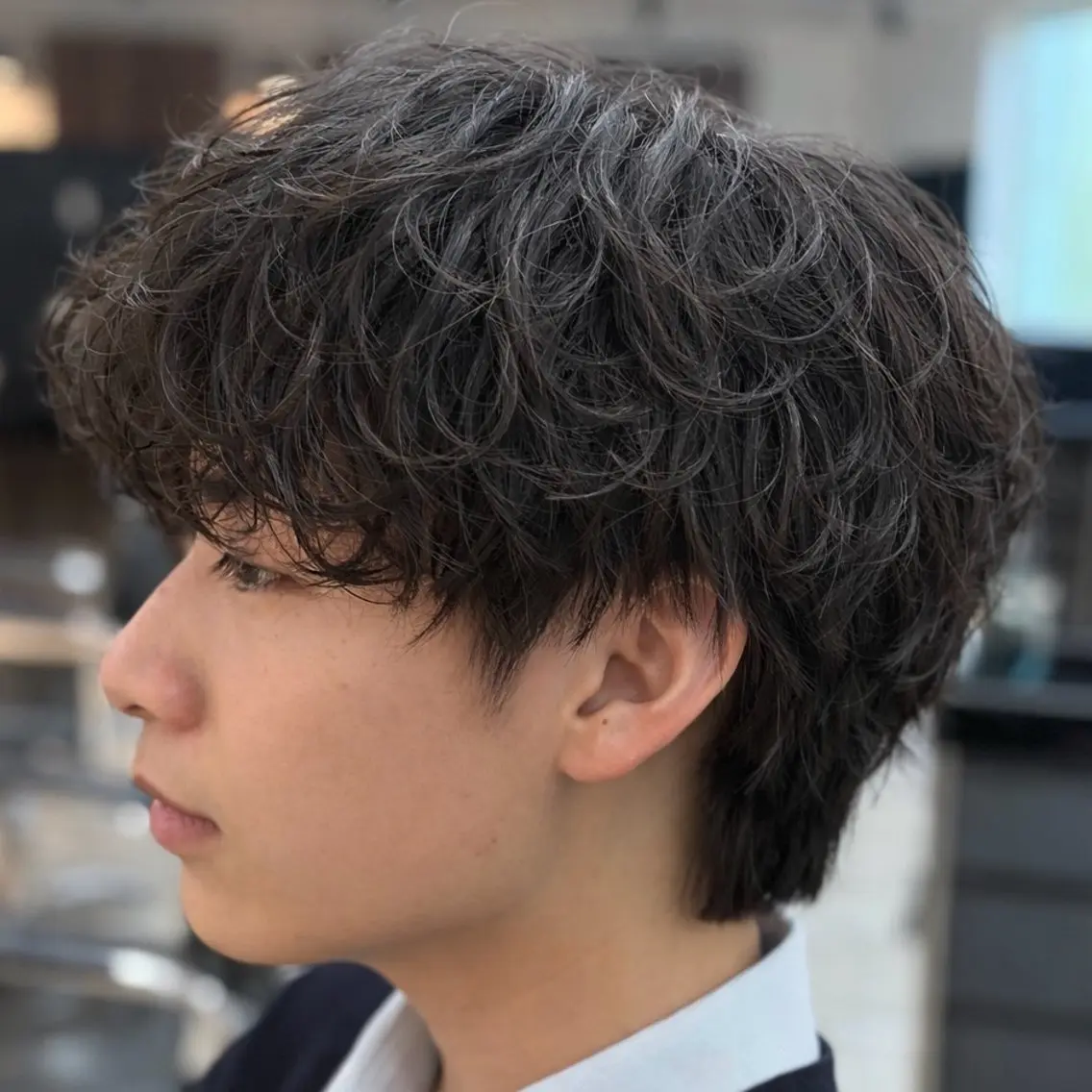 パーマ メンズ フェザーパーマ マッシュ メンズパーマ 波巻きパーマ ニュアンスパーマ カット パーマ 男の理想を叶える🔥 メンズパーマ特化｜関のヘアスタイル