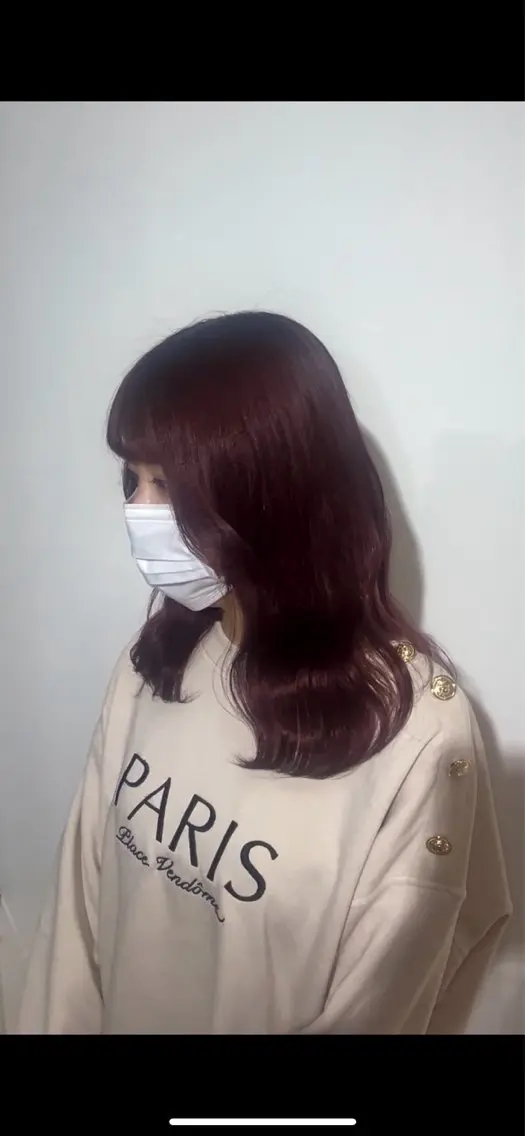 カラー ピンクカラー ニトウ レイナのヘアスタイル