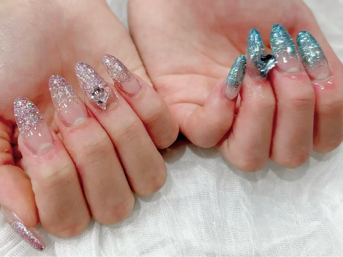 ネイル ハンドネイル ♡Zir nail ゆい 🧸♡のネイルデザイン
