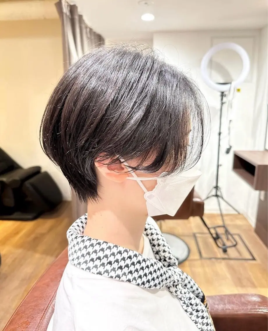 ショート ハンサムショート ショートヘア 🌈札幌で叶う/美髪 縮毛矯正MIKI🌈のヘアスタイル