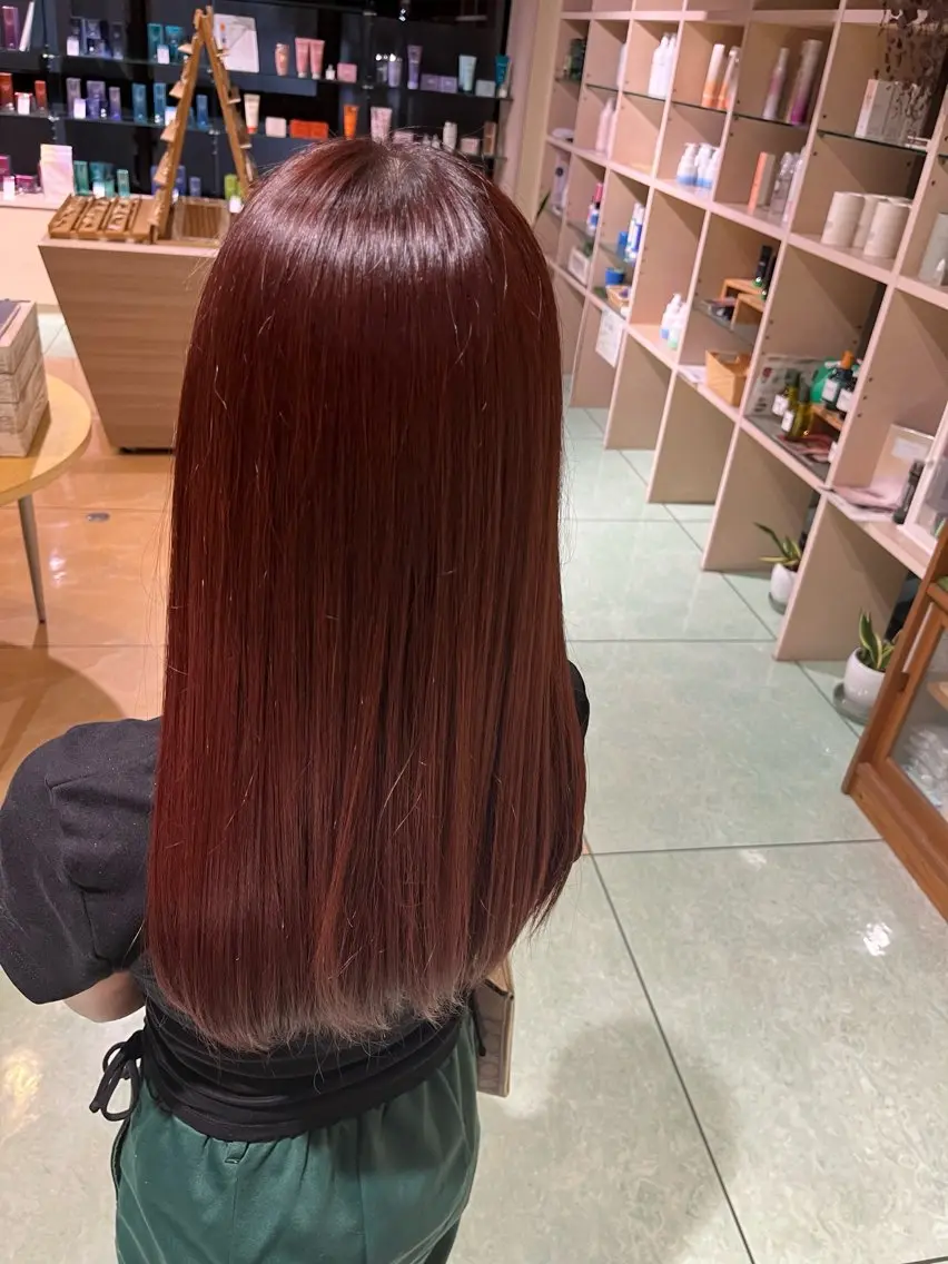 ロング カラー rua.／ W color⛓🖤のヘアスタイル