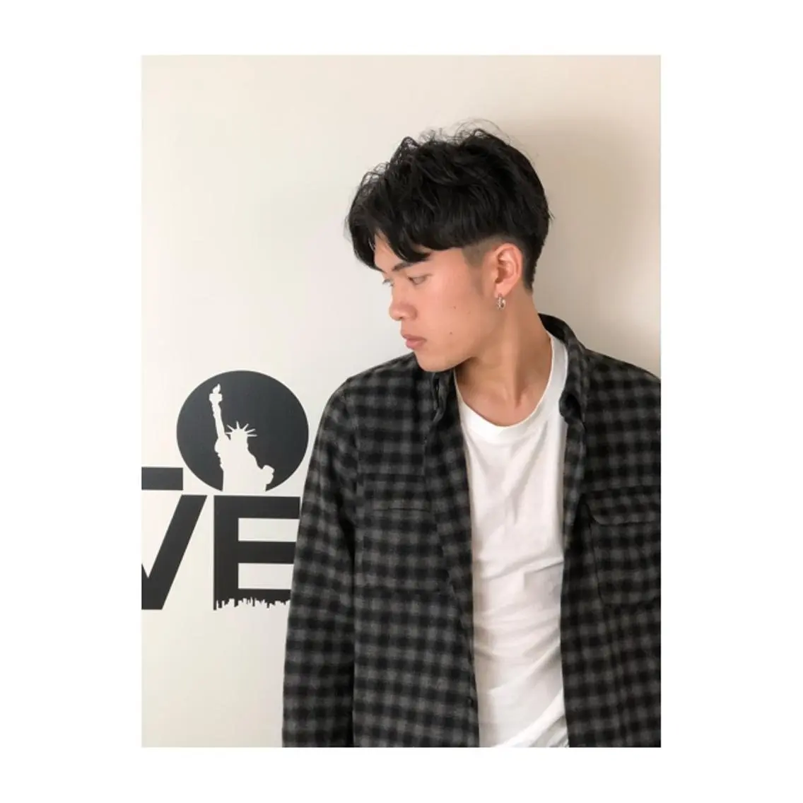 メンズ アップバング ショートが得意✂️ 藤城建太のヘアスタイル