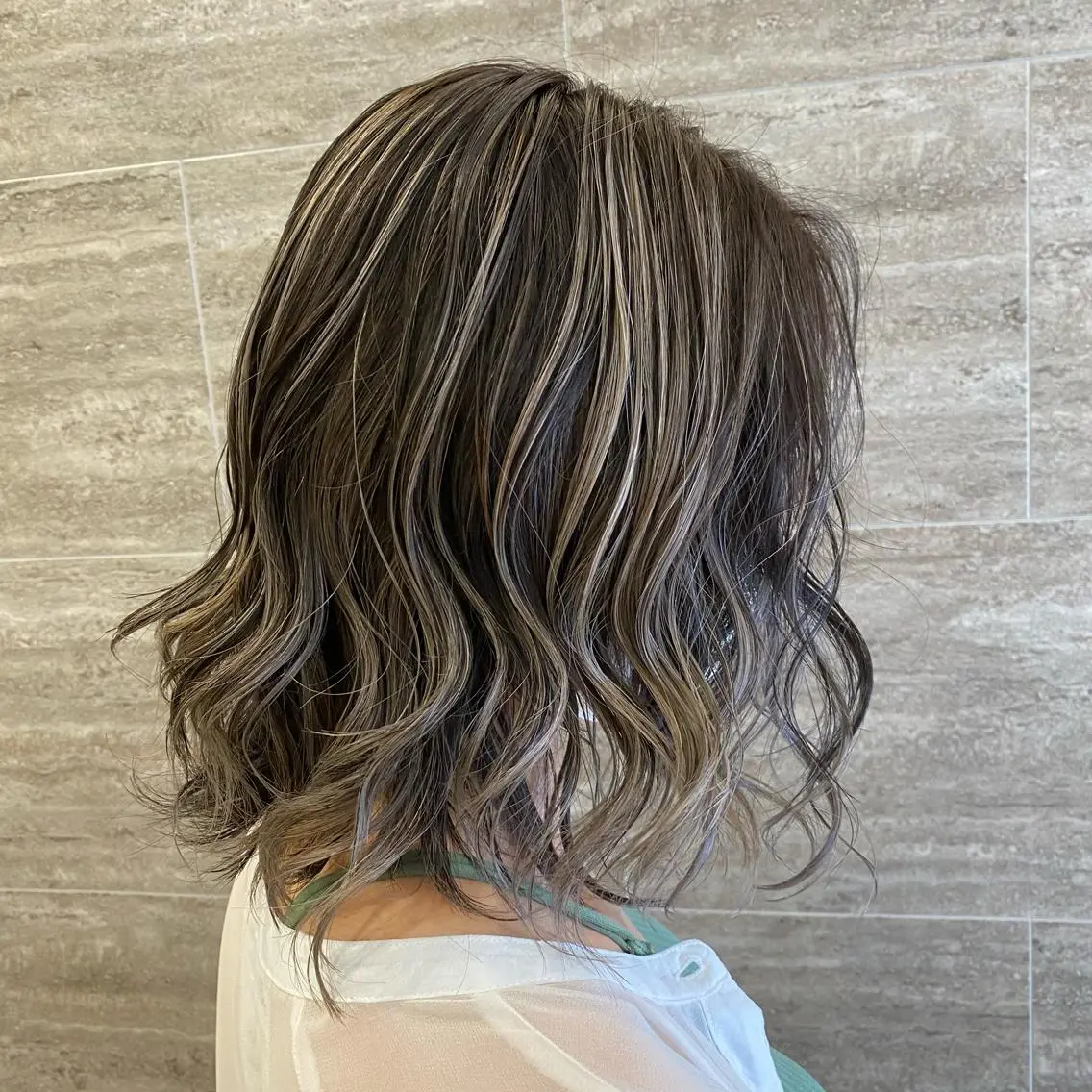 ミディアム カラー カット ヘアカラー トリートメント ✨ブリーチ/エクステ 豊住 光輝✨のヘアスタイル