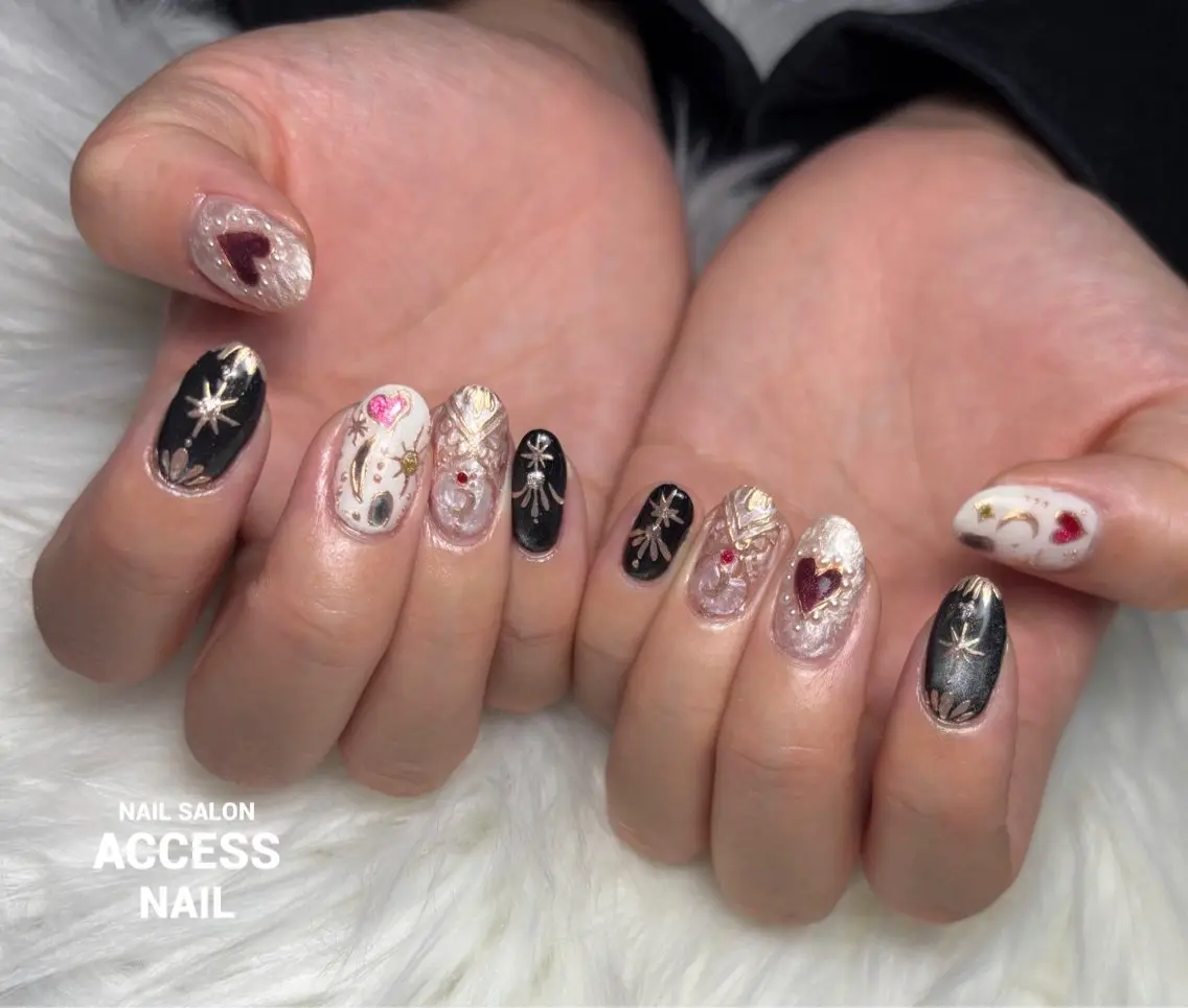 ネイル access nailのネイルデザイン