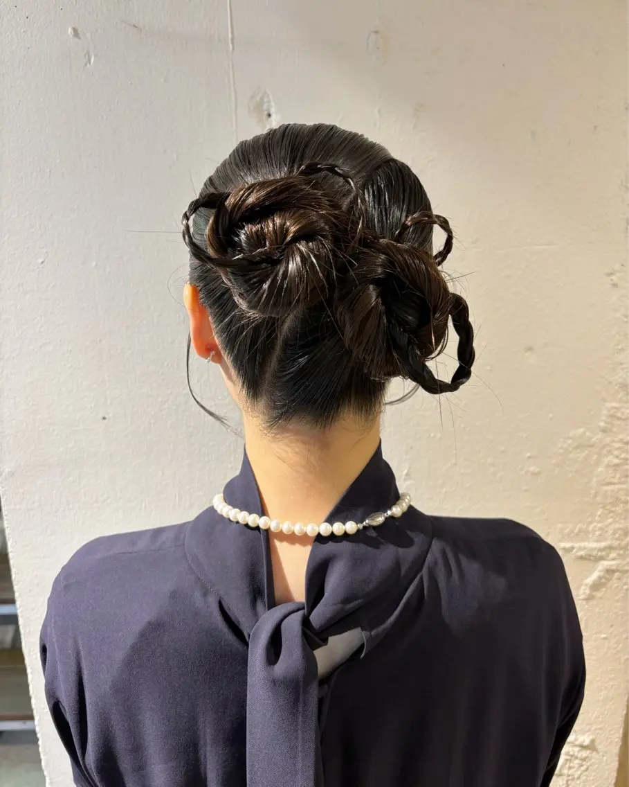 ヘアアレンジ ヘアセット サソウ ユリエ🥥のヘアスタイル