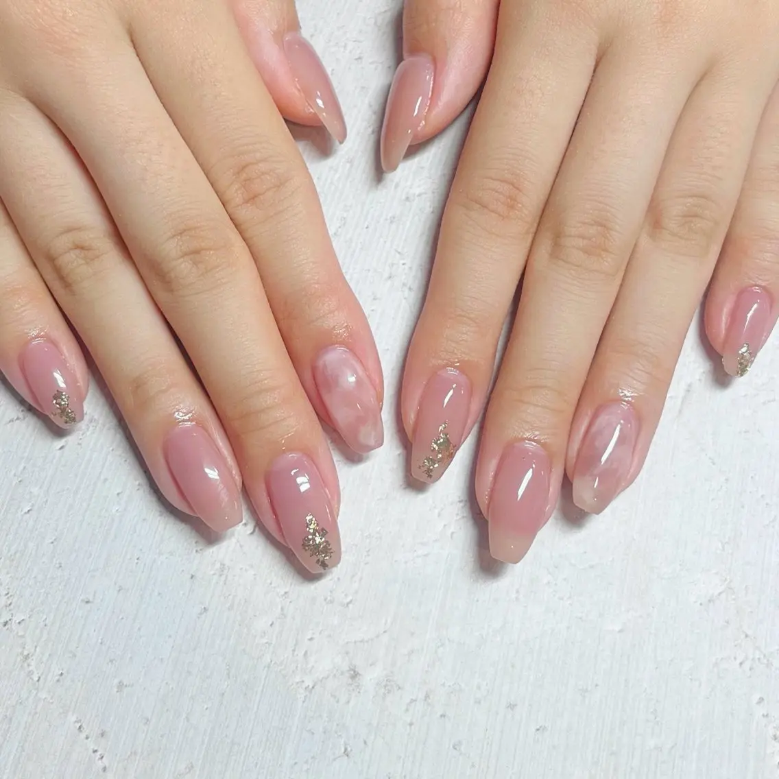 ネイル シンプルネイル ハンドネイル nail patio 新越谷 yukiのネイルデザイン