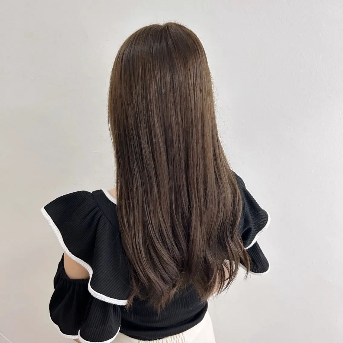 ロング カラー 韓国ヘア🧸髪質改善 🧸きくちみさきのヘアスタイル