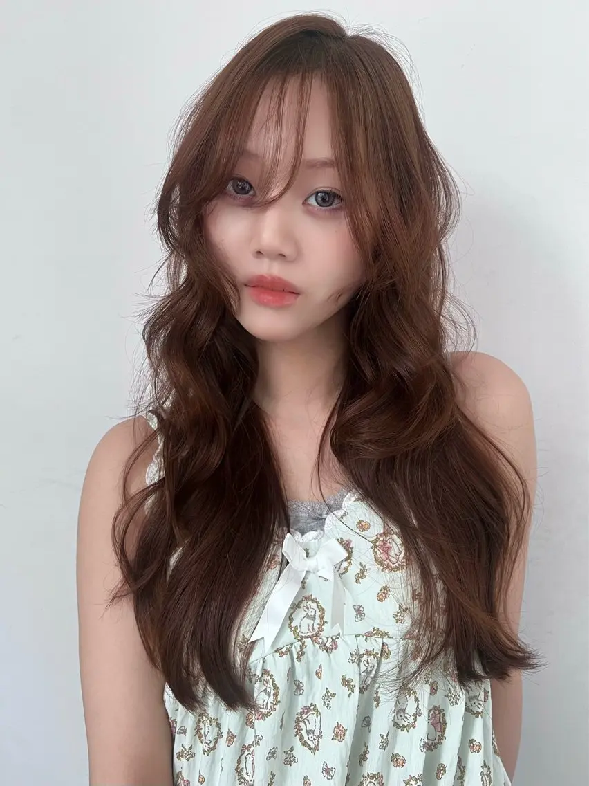 ロング ボブ レイヤーカット ツヤ髪🫧 新宿エリア✨ゆめのヘアスタイル
