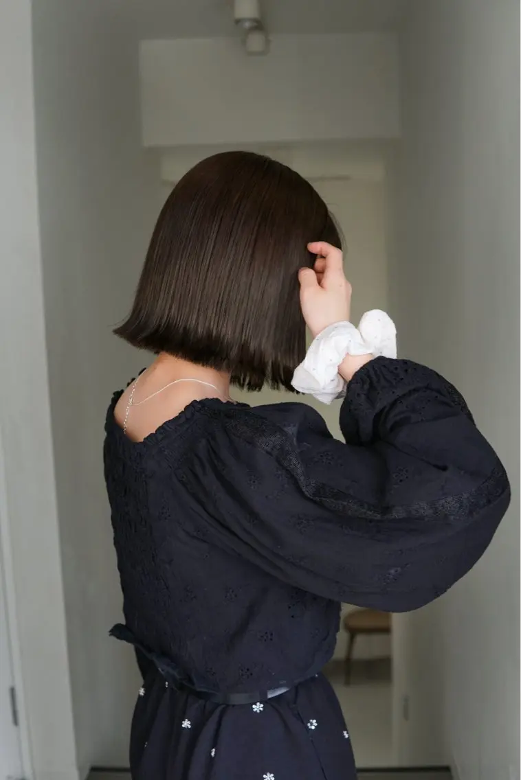 ミディアム カラー カット ヘアカラー 縮毛矯正 トリートメント 髪質改善/透明感 松下喬亮のヘアスタイル