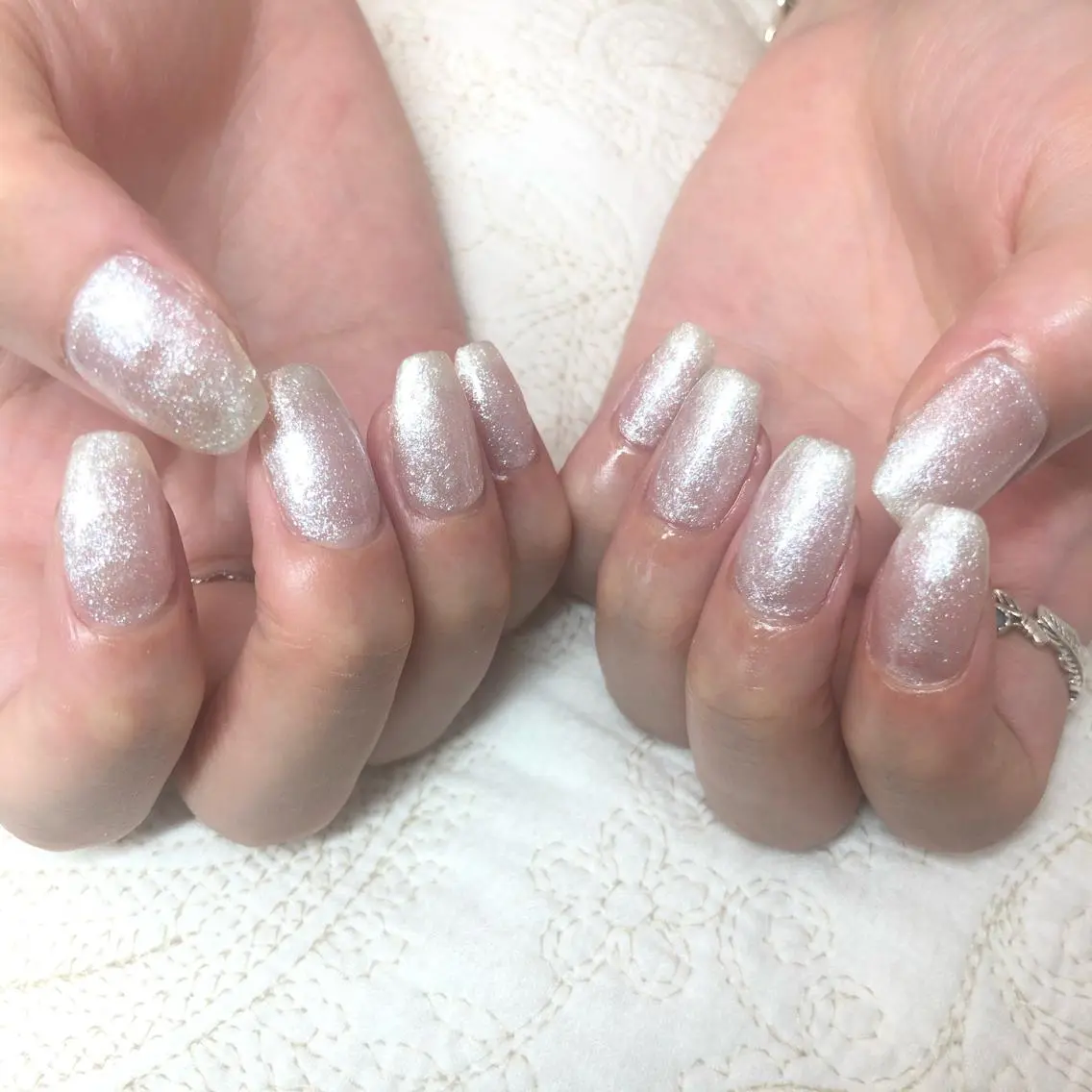 ネイル ラメ(グリッター) 🎀AYAKO 🎀中韓ネイルのネイルデザイン